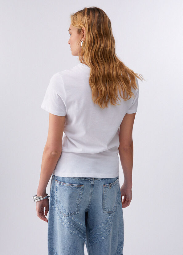 T-shirt con applicazioni