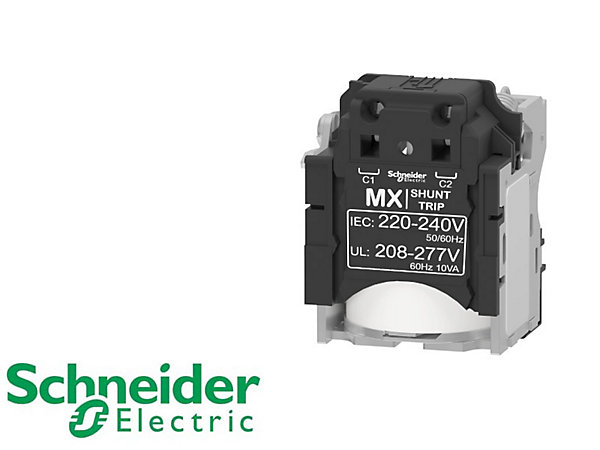 Bobine déclencheur à émission de courant MX pour disjoncteur Schneider ComPacT NSX