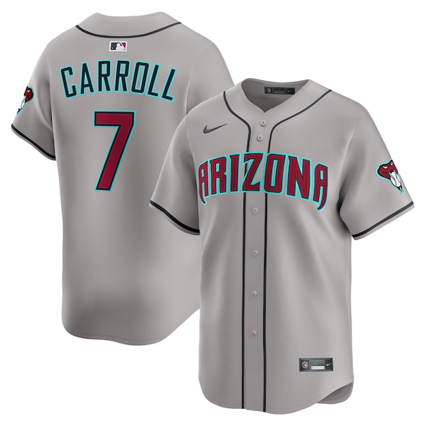 Corbin Carroll Arizona Diamondbacks Nike Alternate Limited Player Jersey - Gray