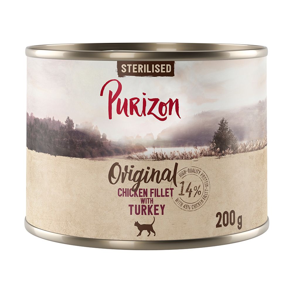 Purizon Adult Grain-Free Sterilised 6 x 200g
