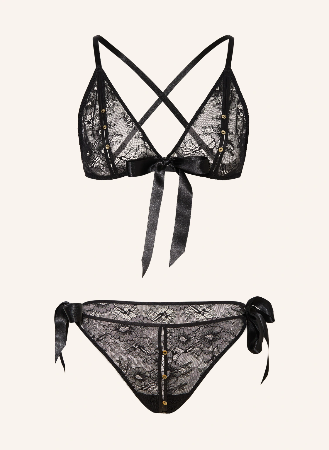 Aubade Set LACE INSOMNIA: Triangel-BH und Slip