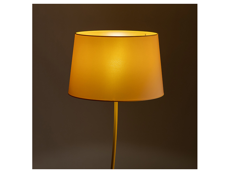 Lampa podłogowa Nicola metalowa żółta