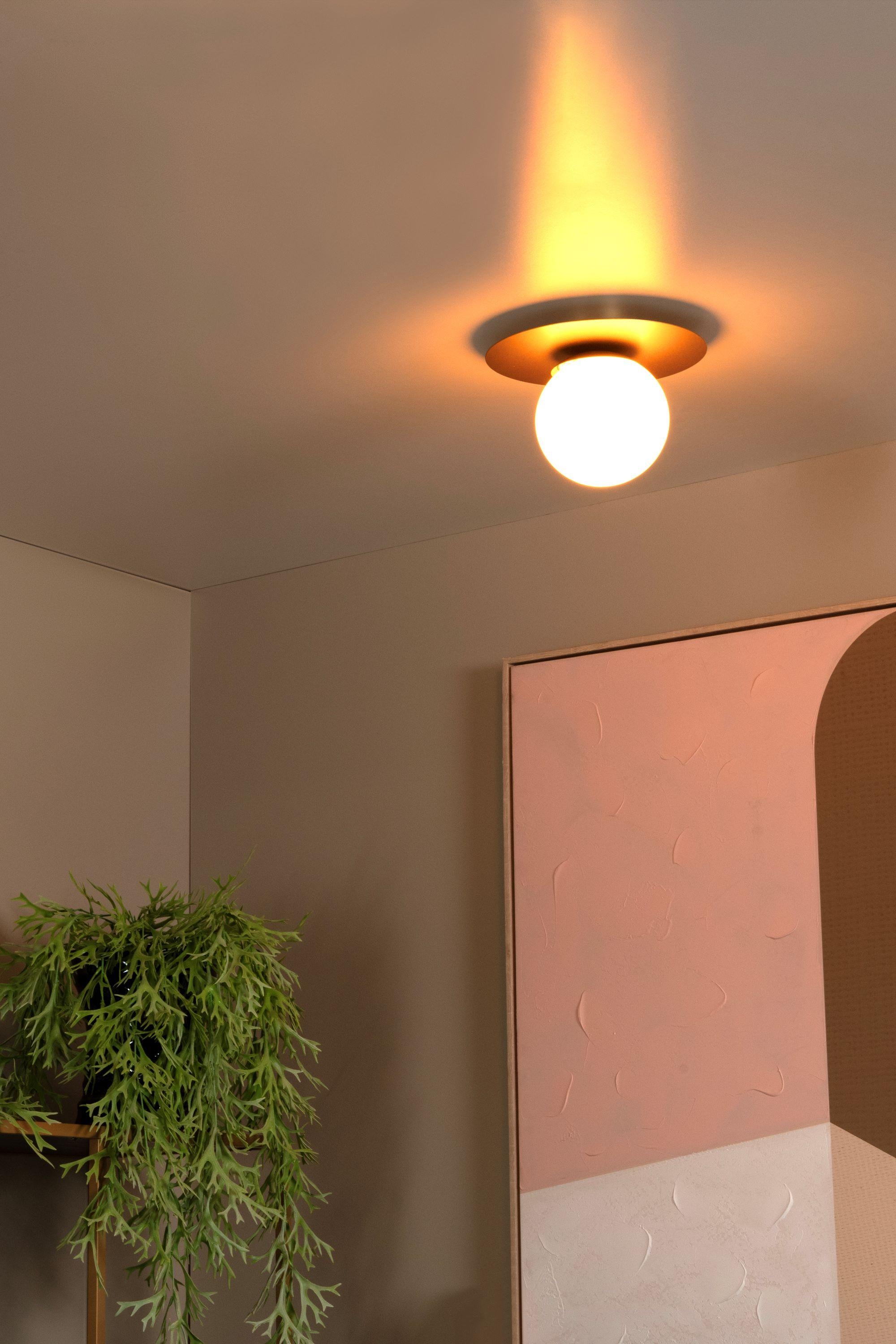 Tricia plafondlamp zwart