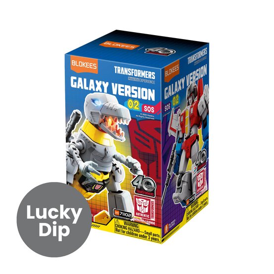 Assorted Blokees Transformers Galaxy Version 02 SOS Model Kit