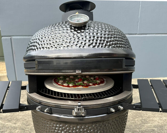 Firehawk Cast Iron Pizza Wedge (Suits 56cm/18-inch Kamado BBQ)