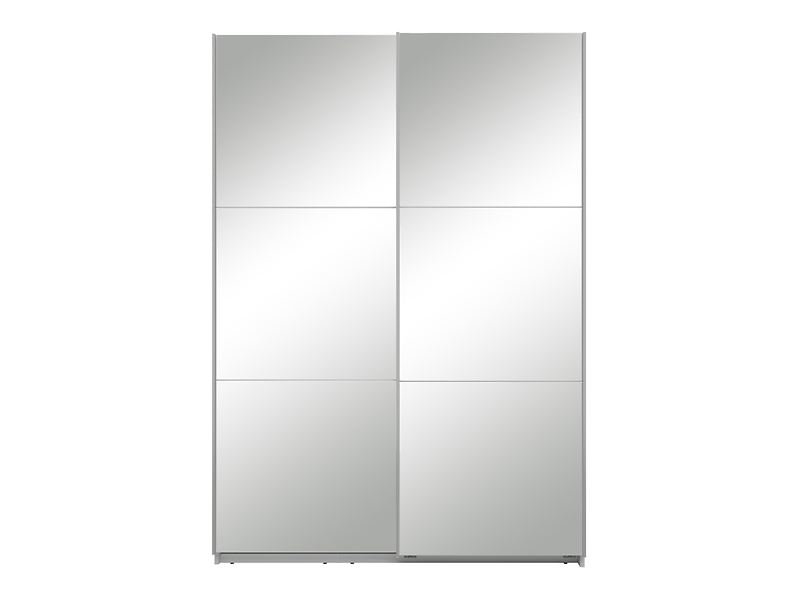 Szafa przesuwna Neo 150 cm z lustrem biała