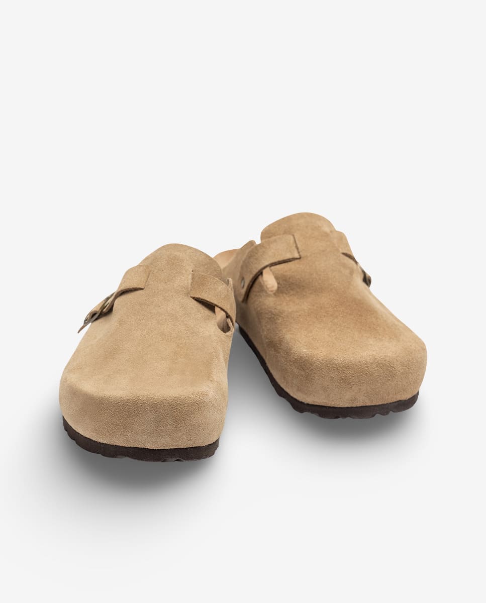 Zapato plano ZUECO-599 beige
