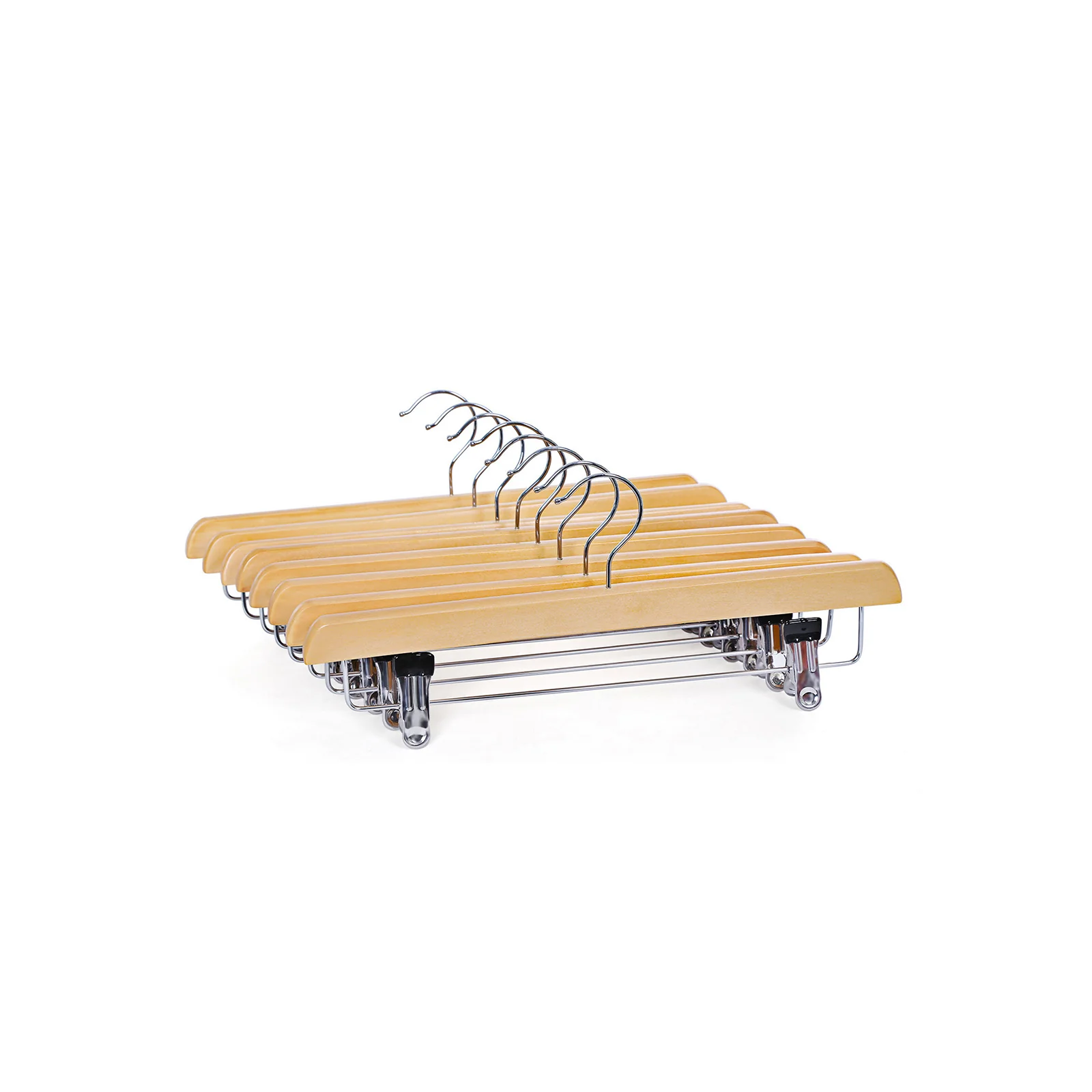 8 Cintres-pinces crochet pivotant