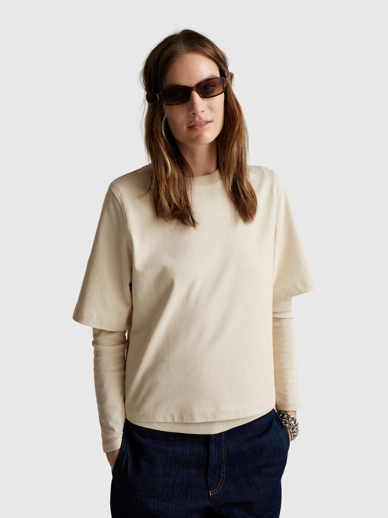 100% cotton boxy fit t-shirt