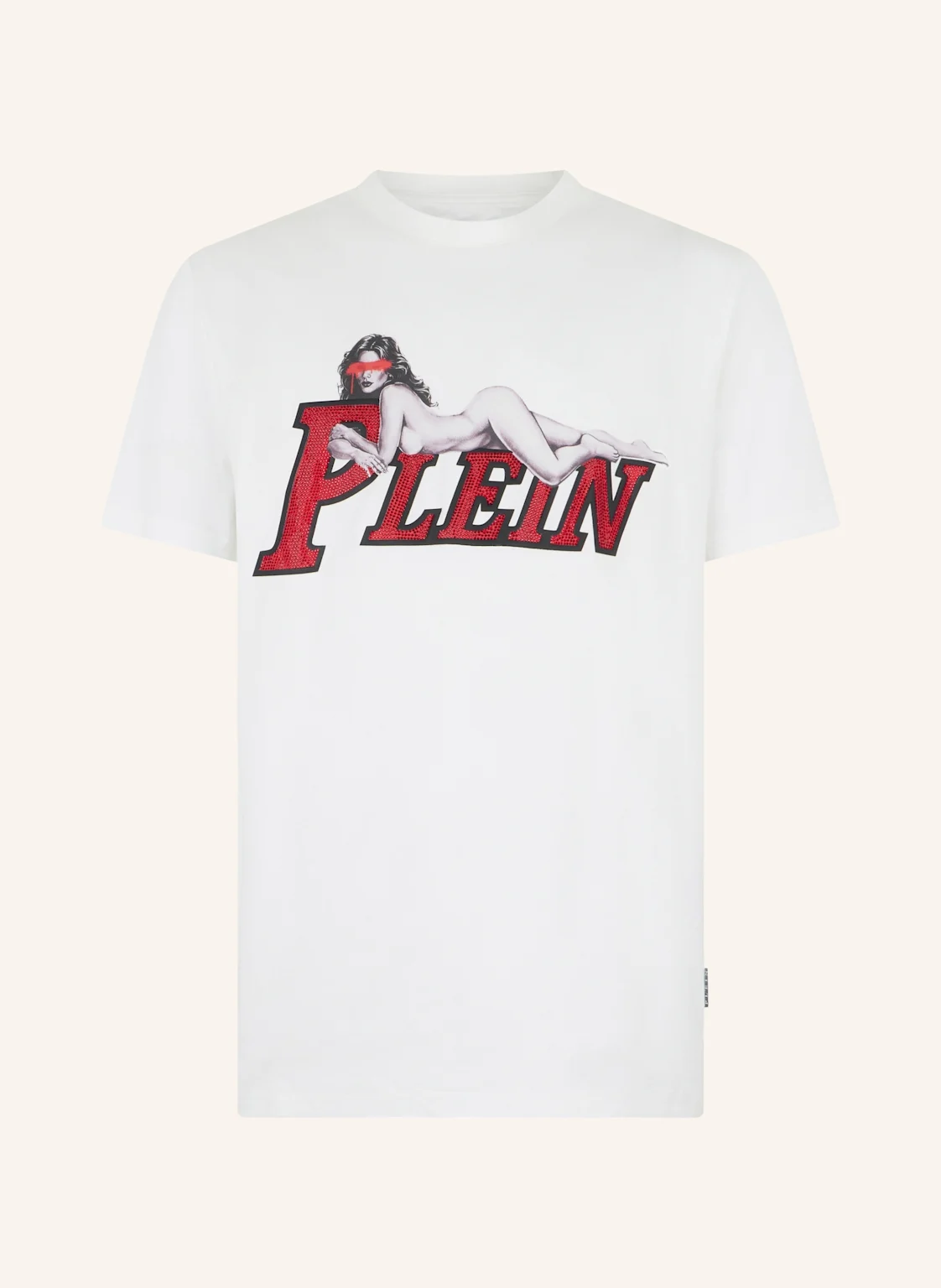 PHILIPP PLEIN Kurzarm-Rundhals-T-Shirt