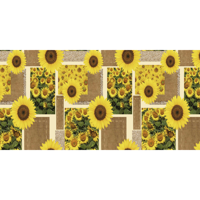 Nappe en PVC non tissé Mediterrano 140 cm au mètre