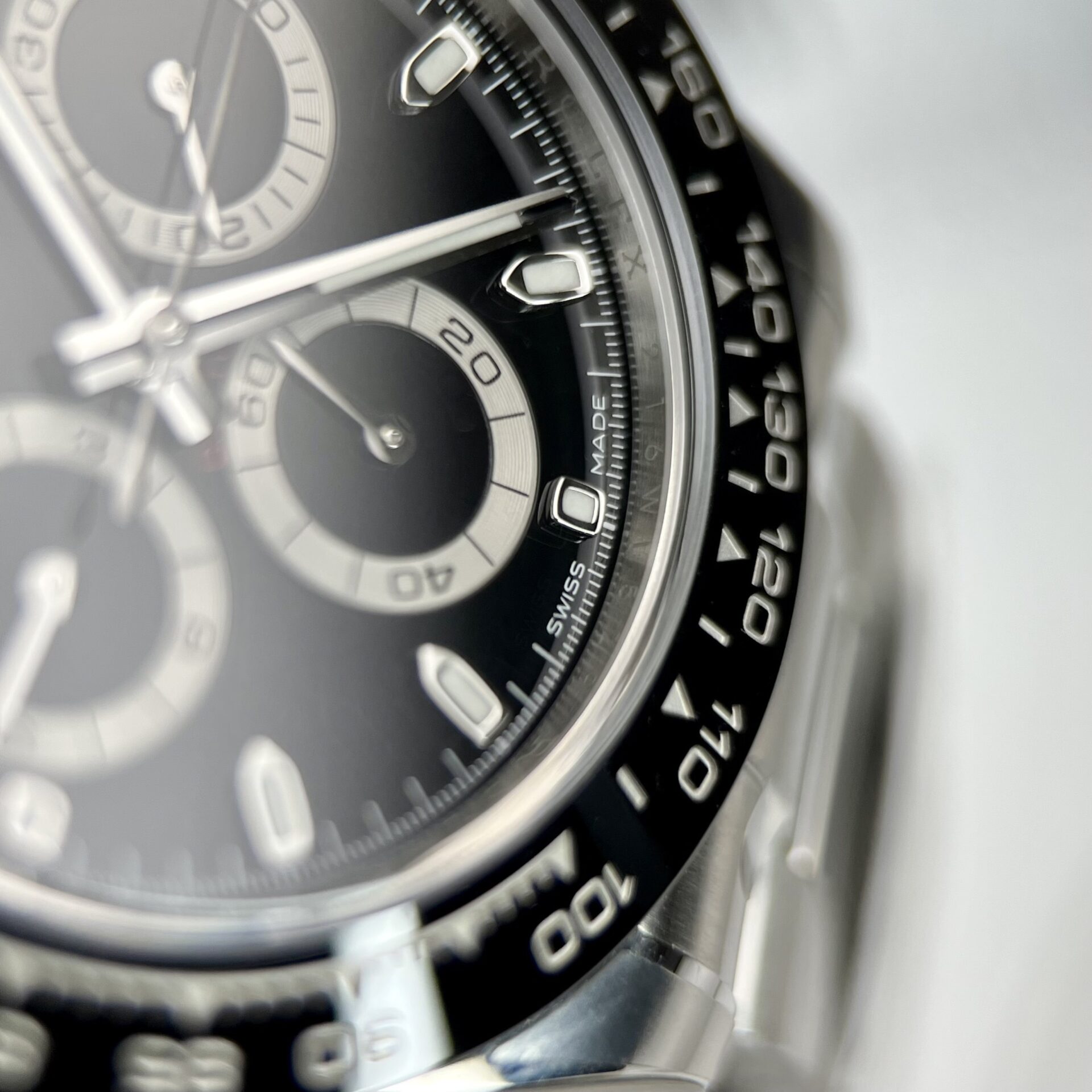 Rolex Daytona 116500LN Godzilla 904L Steel Black Dial 40mm Oyster Super Clone