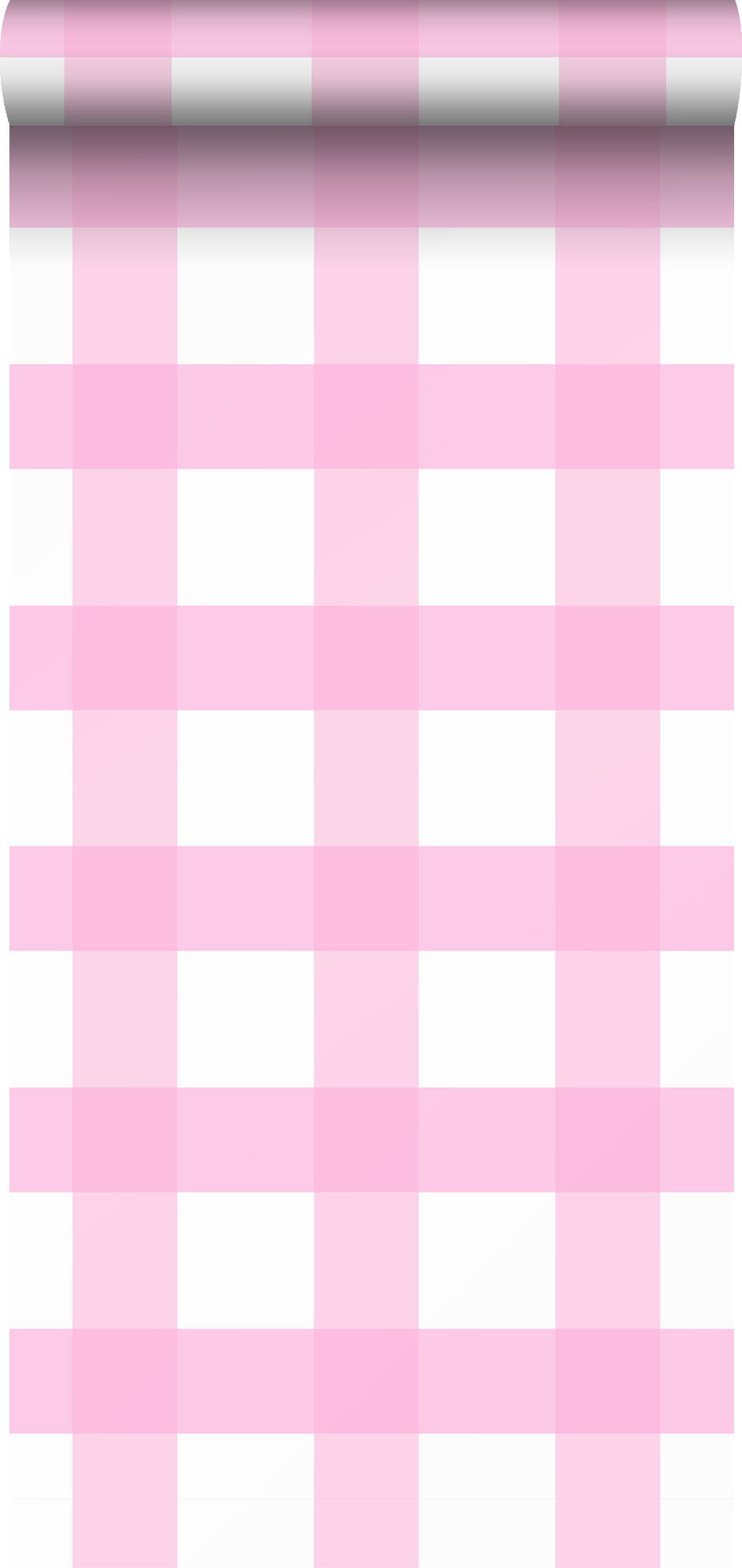 Sanders & Sanders behang ruiten zacht roze - 53 cm x 10.05 m - 935248