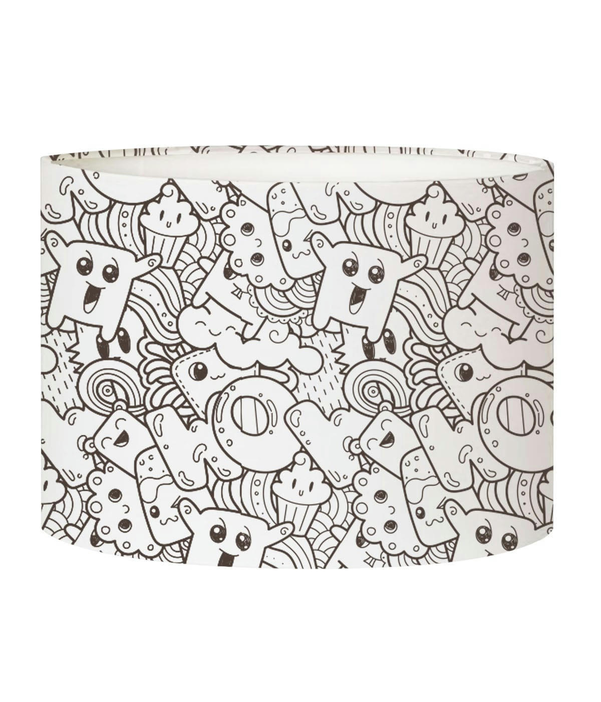 ENFANT - Abat-jour lampadaire enfant doodle PopCorn D: 45 x H: 25