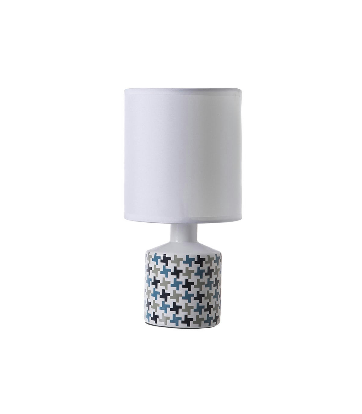 GISELE - Lampe en céramique à motif h.29 cm