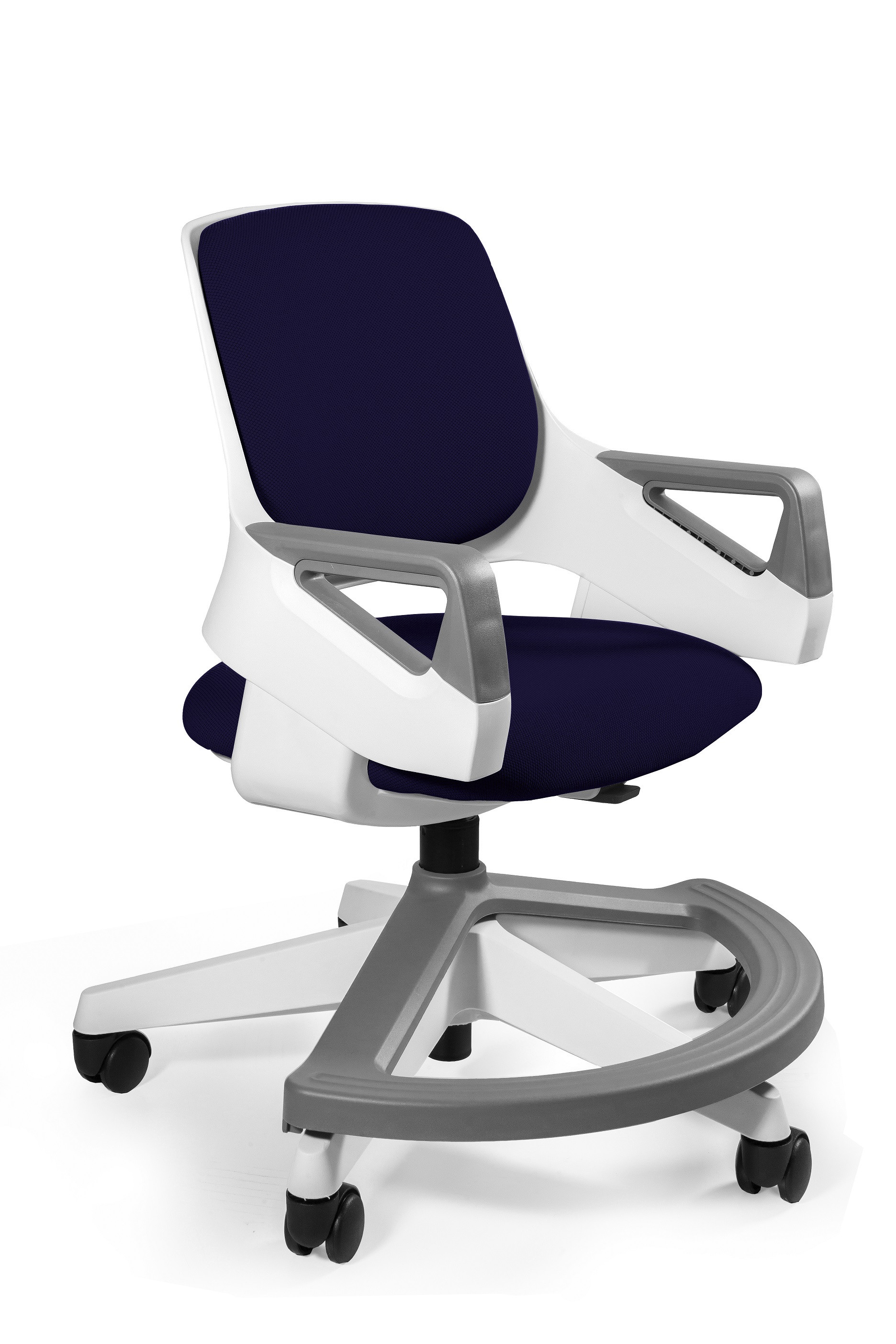 Ergonomiczny fotel obrotowy dla dziecka ROOKEE navy blue