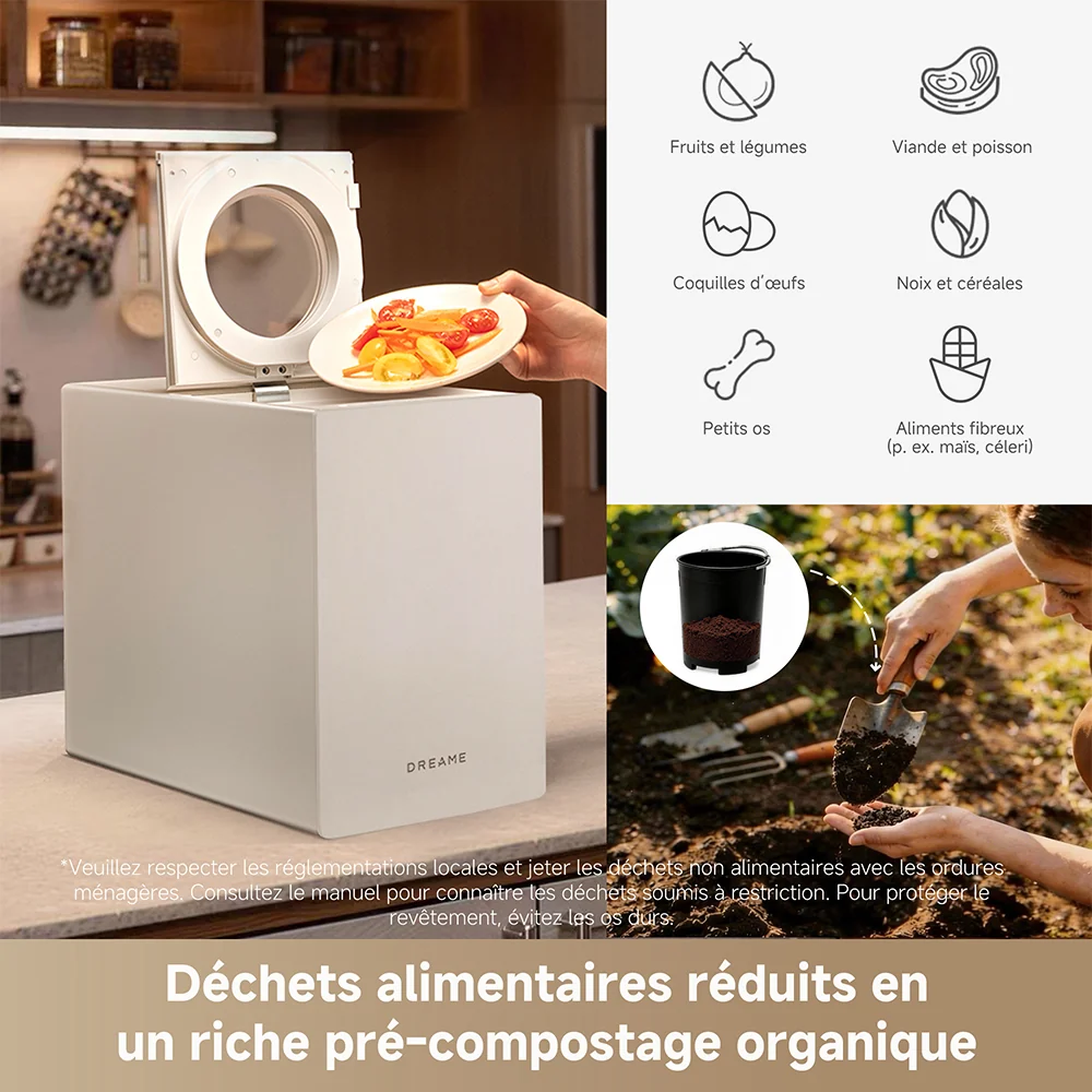 Broyeur de déchets alimentaires Dreame SF25 WiFi