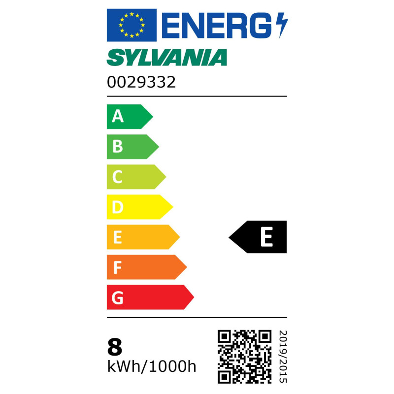 Ampoule à filaments LED E27 1055 lm blanc froid 8 W SYLVANIA
