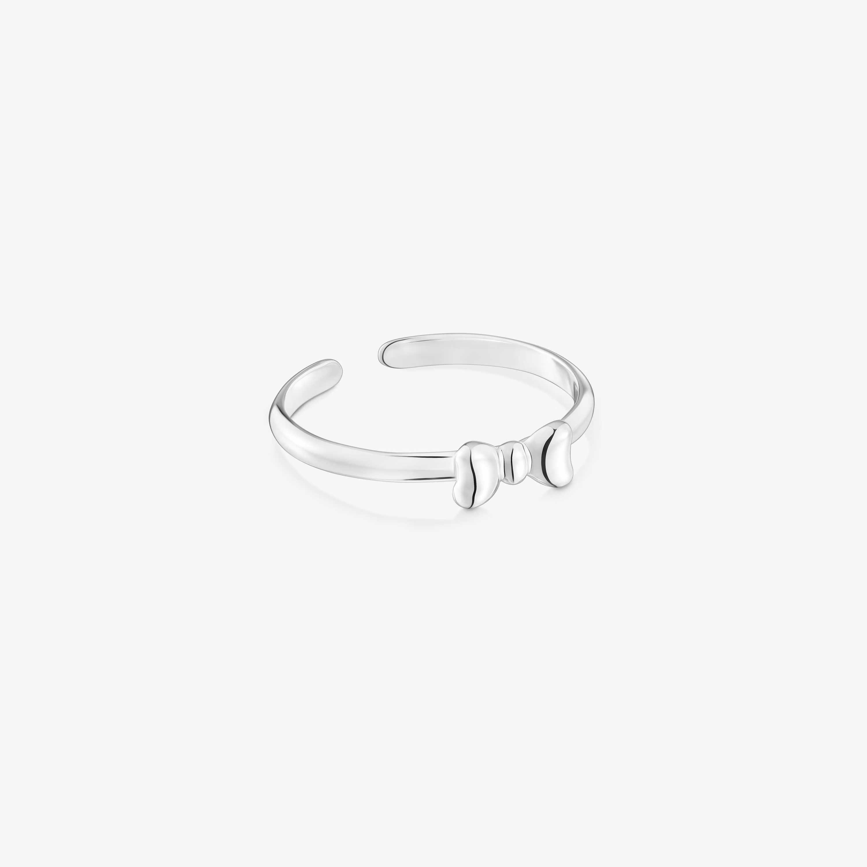 Claws ring de plata motivo lazo TOUS Ribbon