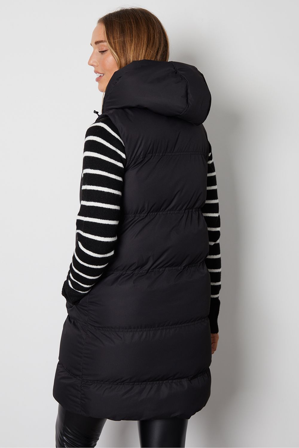 Threadbare Bamp' Hooded Padded Gilet