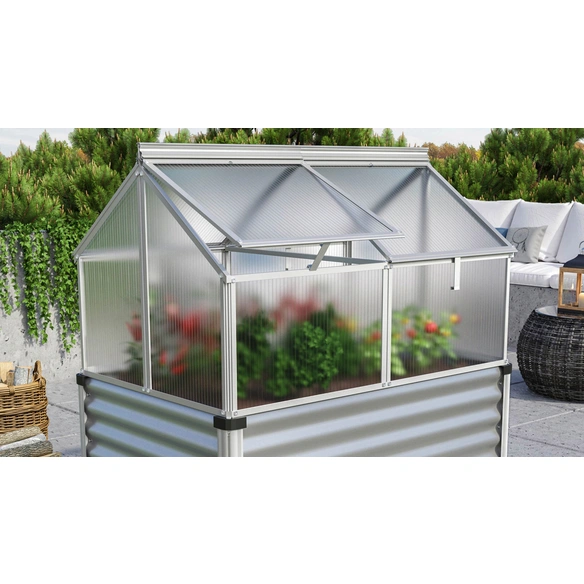Frühbeet »Gaia Jumbo«, BxHxL: 83,1 x 71,9 x 119,3 cm, Aluminium/Polycarbonat (PC)
