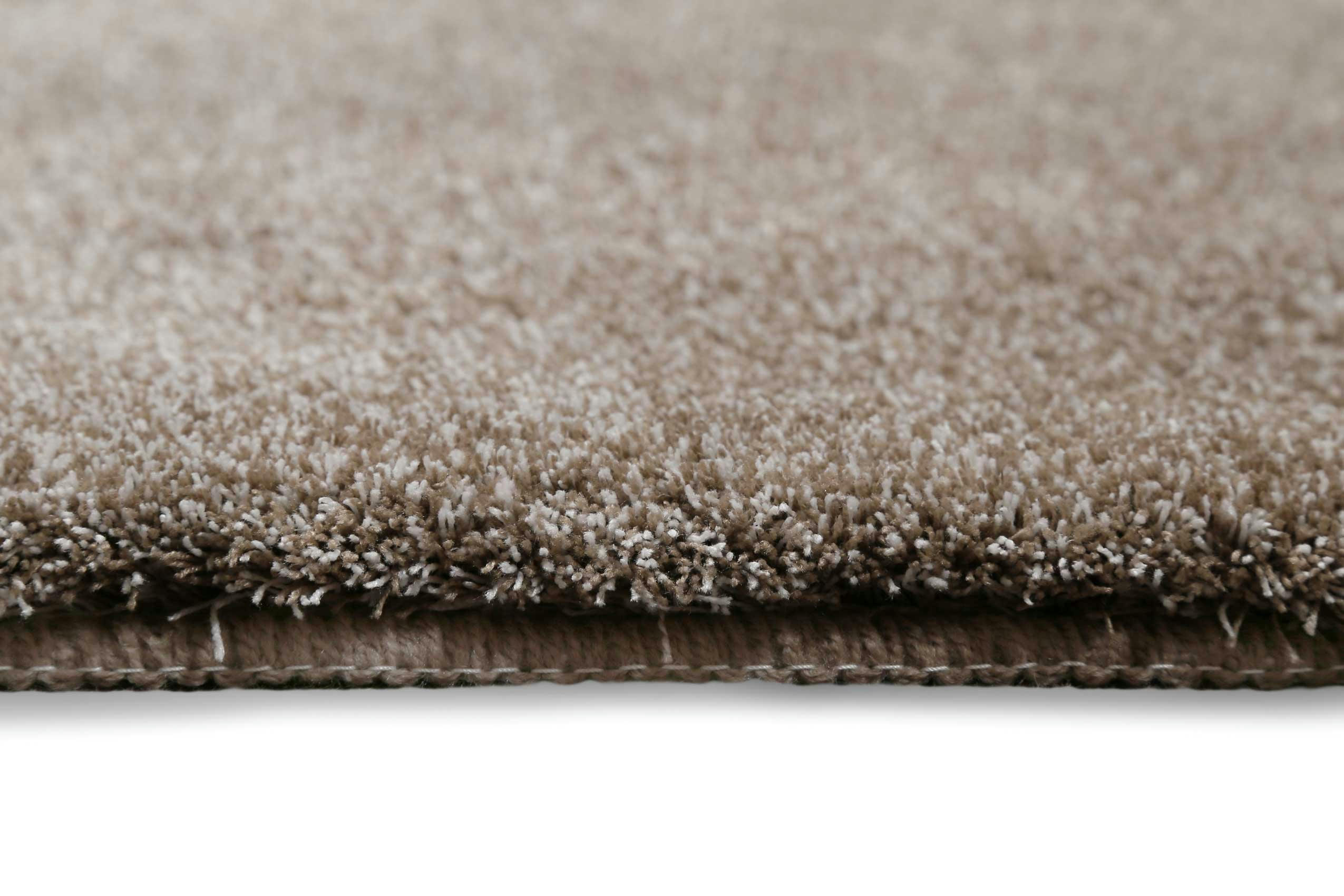 LUUK - Tapis de bain doux dégradé taupe 70x120