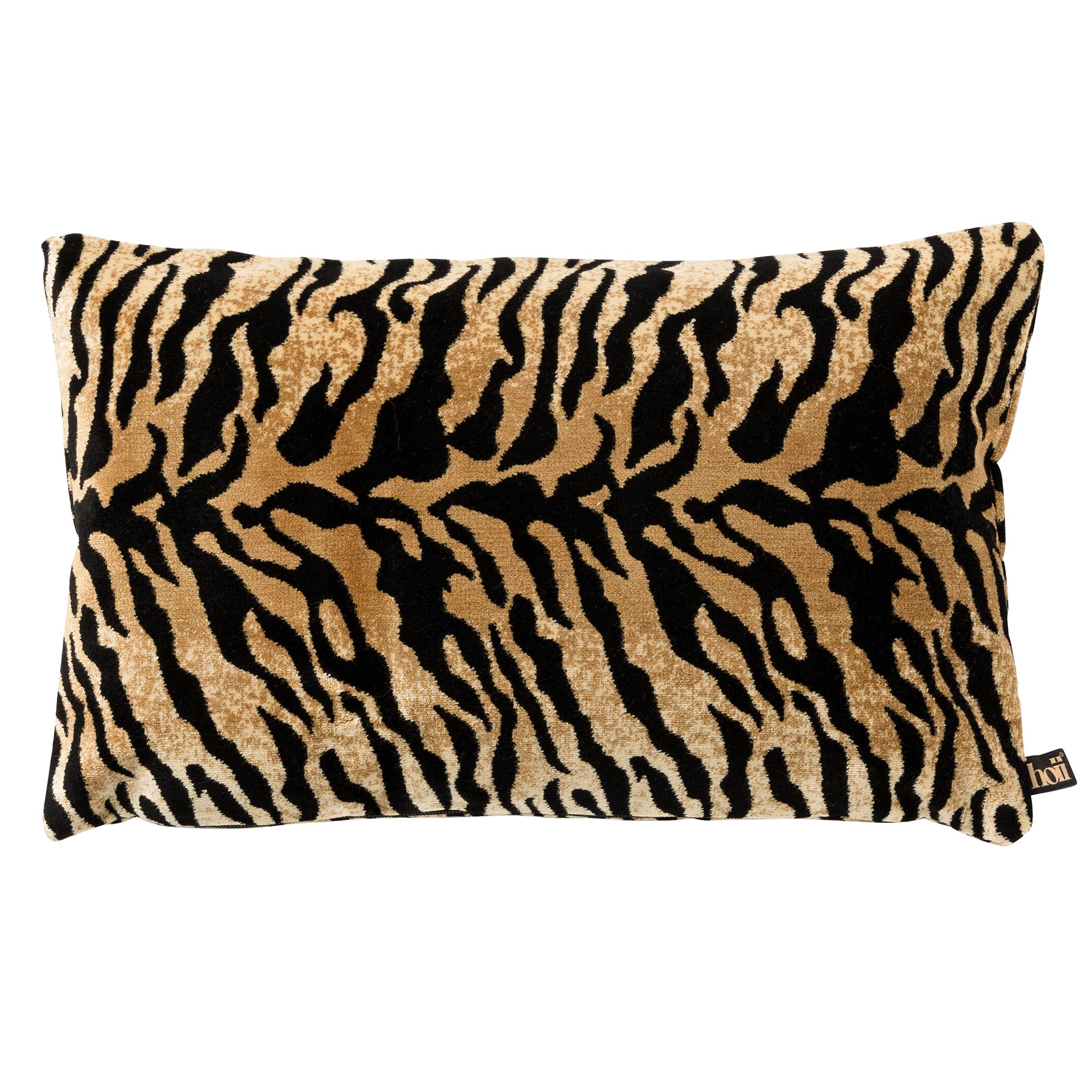 ELEONORA | sierkussen 30x50 cm | Pumice Stone | beige | dierenprint | Hoii | met duurzame kussenvulling