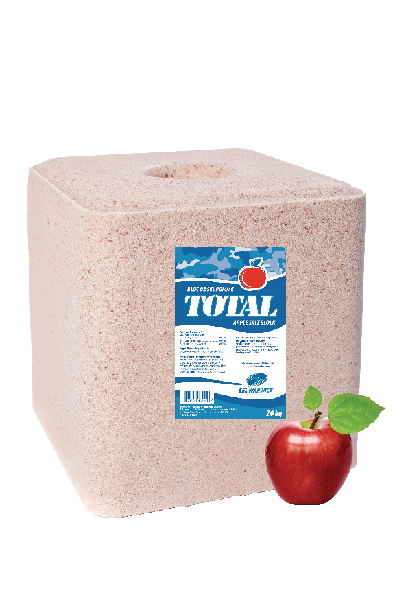 Sel Warwick Total Hunting Salt Attractant Block, Apple, 44-lbs
