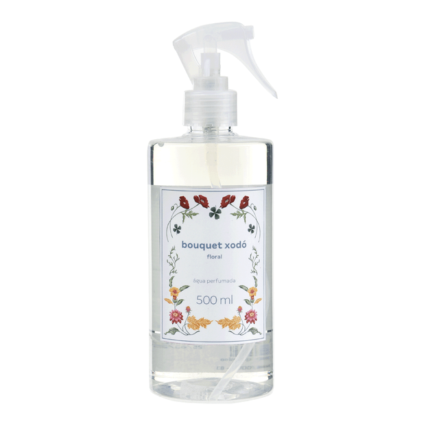 ÁGUA PERFUMADA FLORAL 500 ML BOUQUET XODÓ