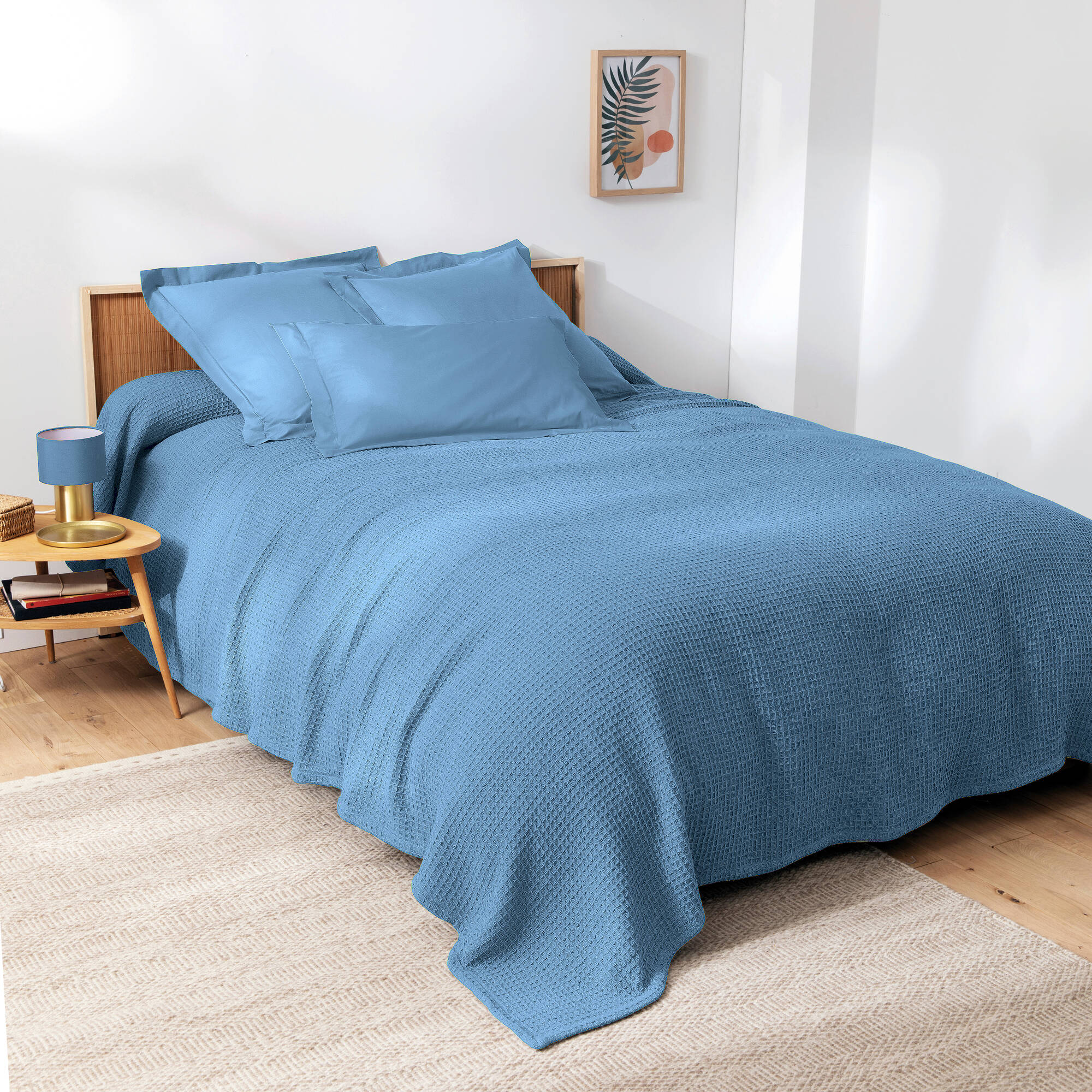 Couverture climatisante nid d'abeille 350 g/m²