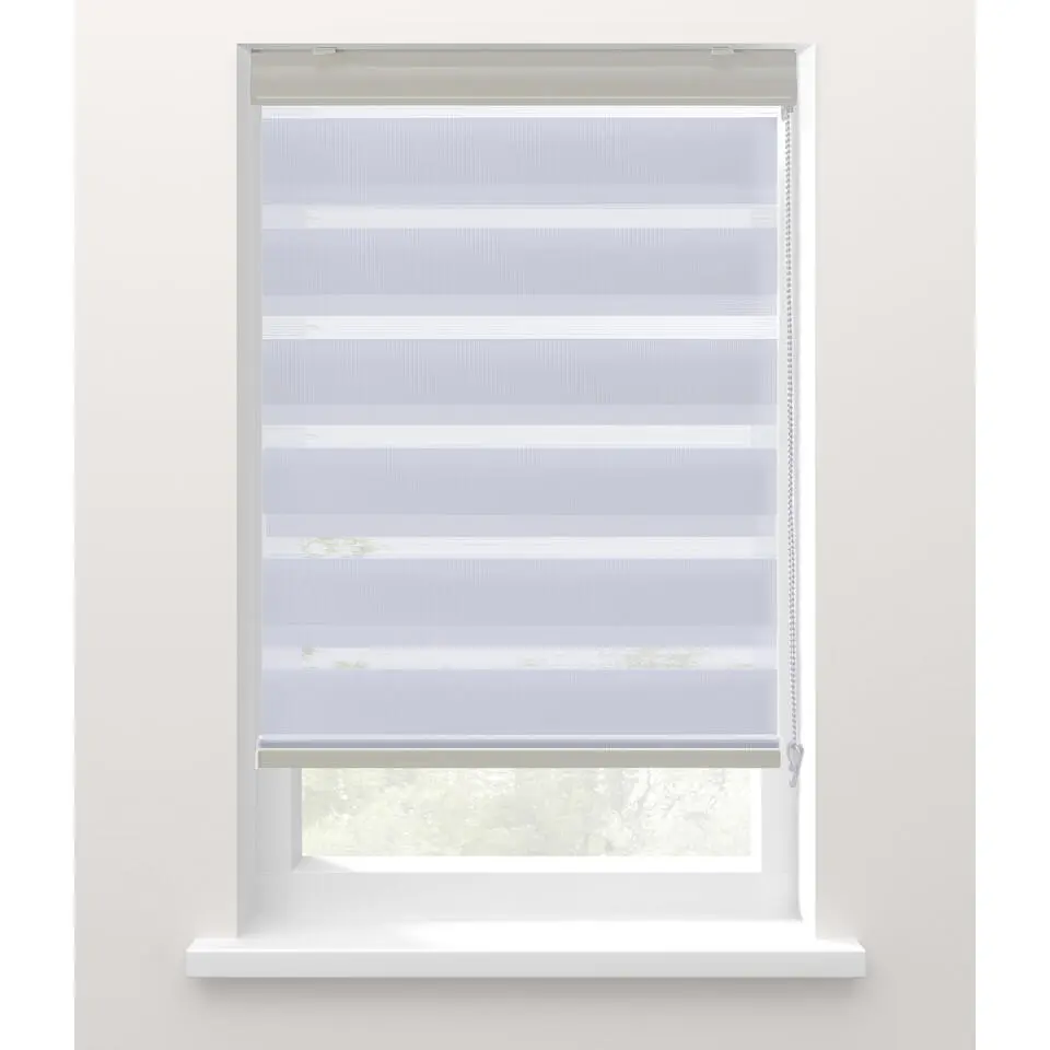 Fenstr duo-rolgordijn wit - 180x190 cm
