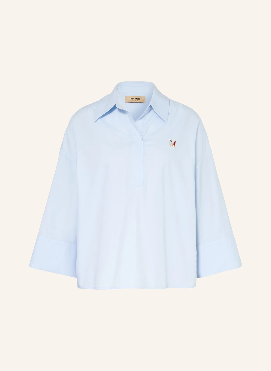 MOS MOSH Blusenshirt MMBRITZE mit 3/4-Arm