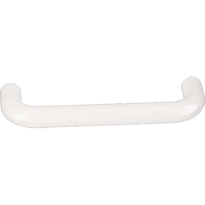 Poignée en U en plastique blanche 64 mm LINEA BERTOMANI