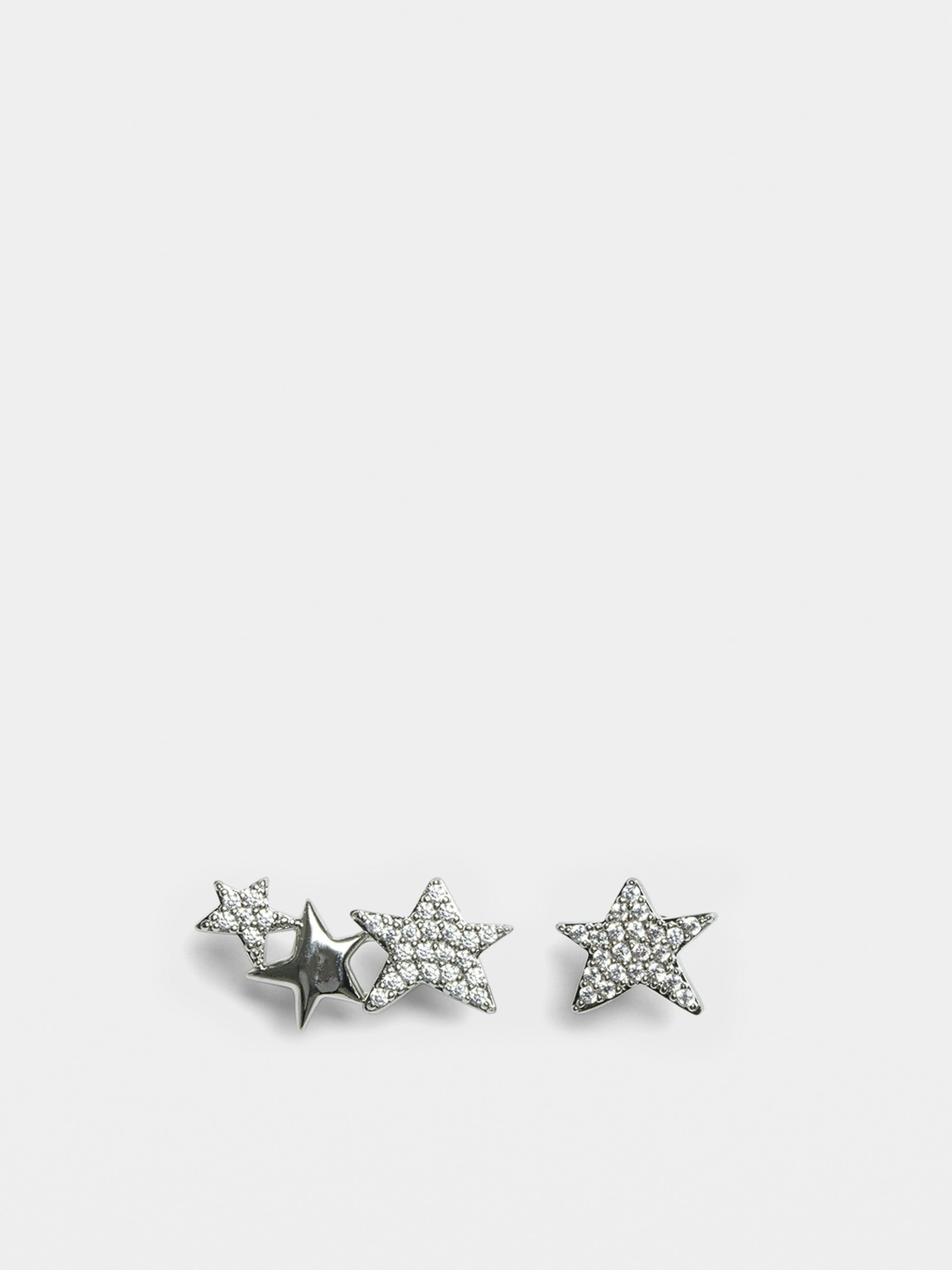 Boucles D'Oreilles Rock Star Strass
