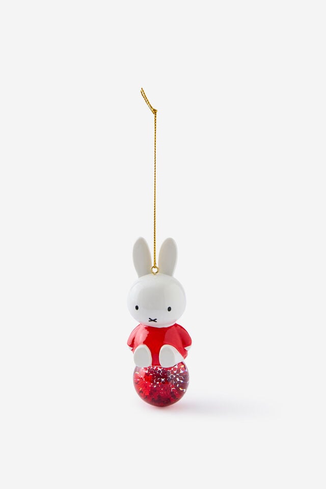 Miffy Snowglobe Christmas Ornament