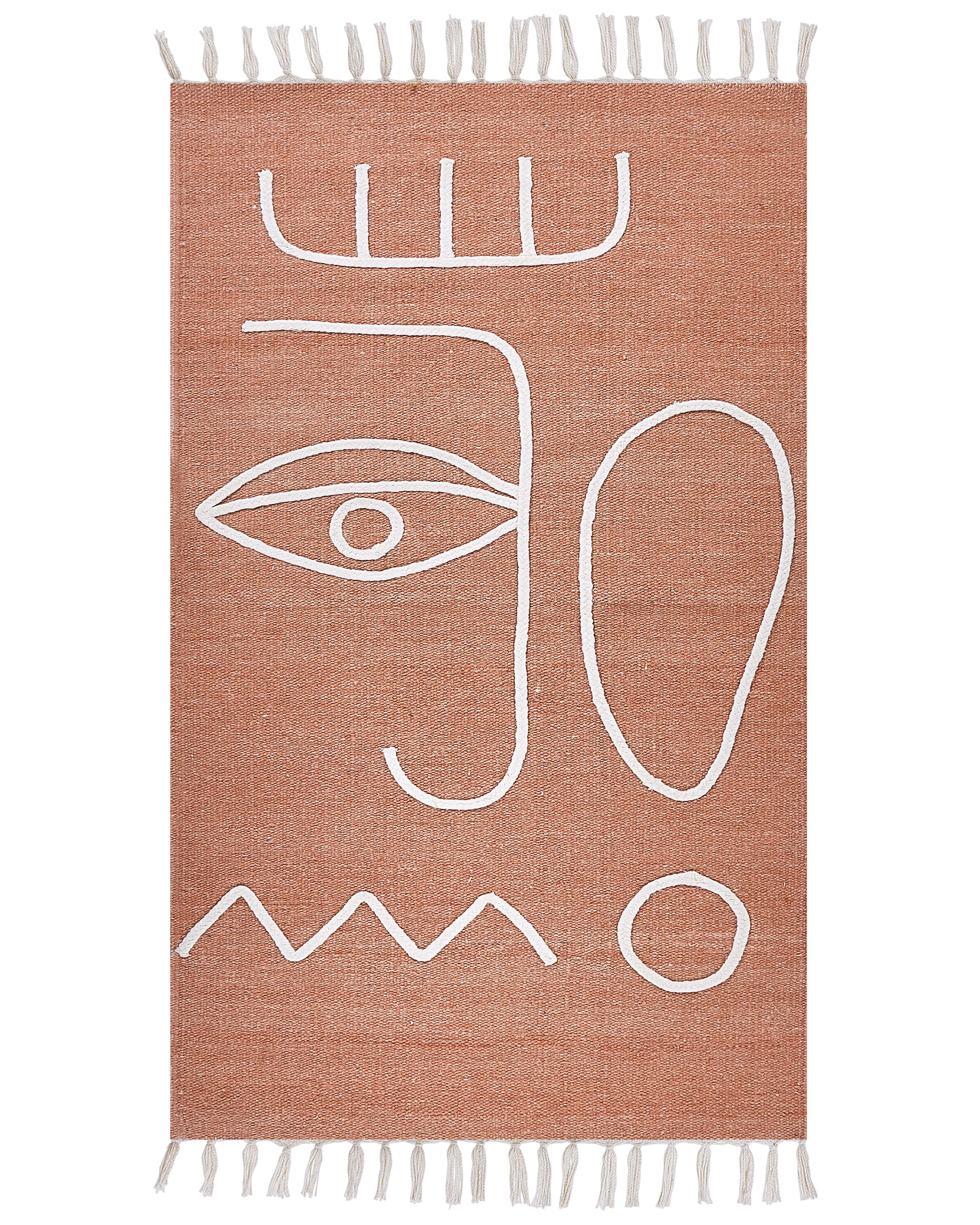 Outdoor Rug YAVU Light Red 140 x 200 cm