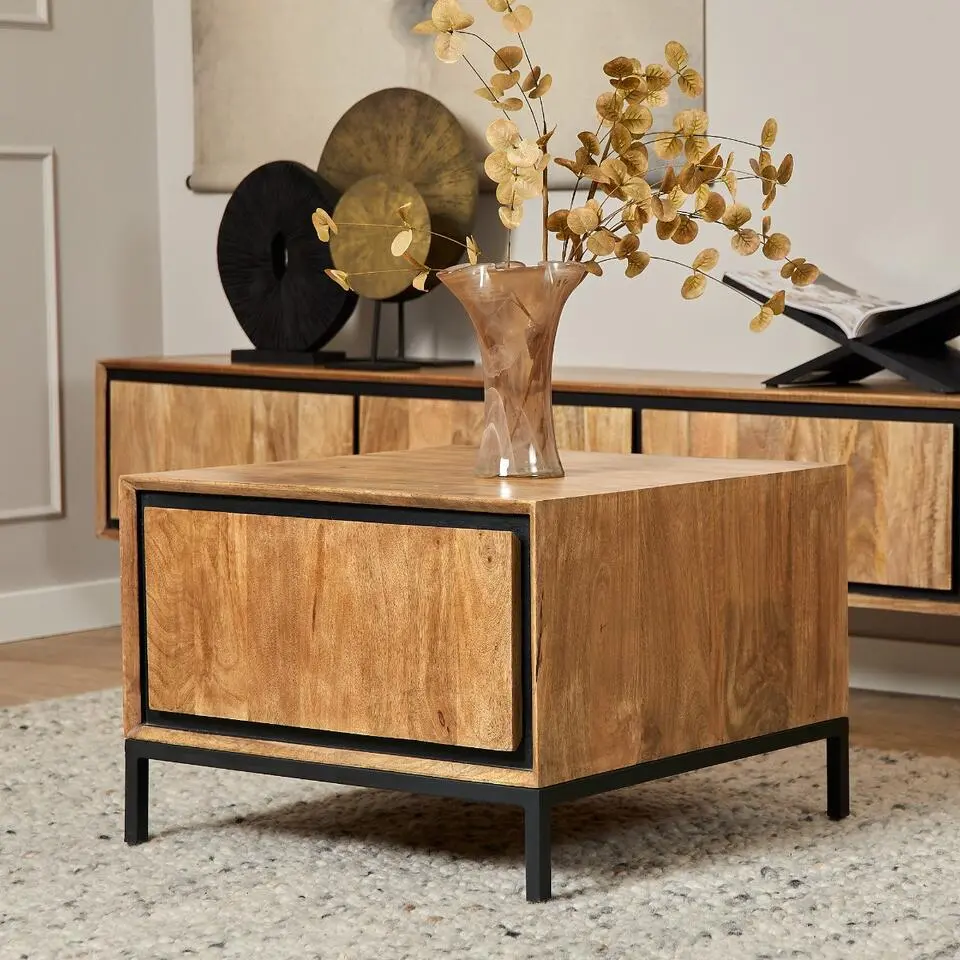 StarFurn - Bijzettafel RichWood 60 cm - naturel