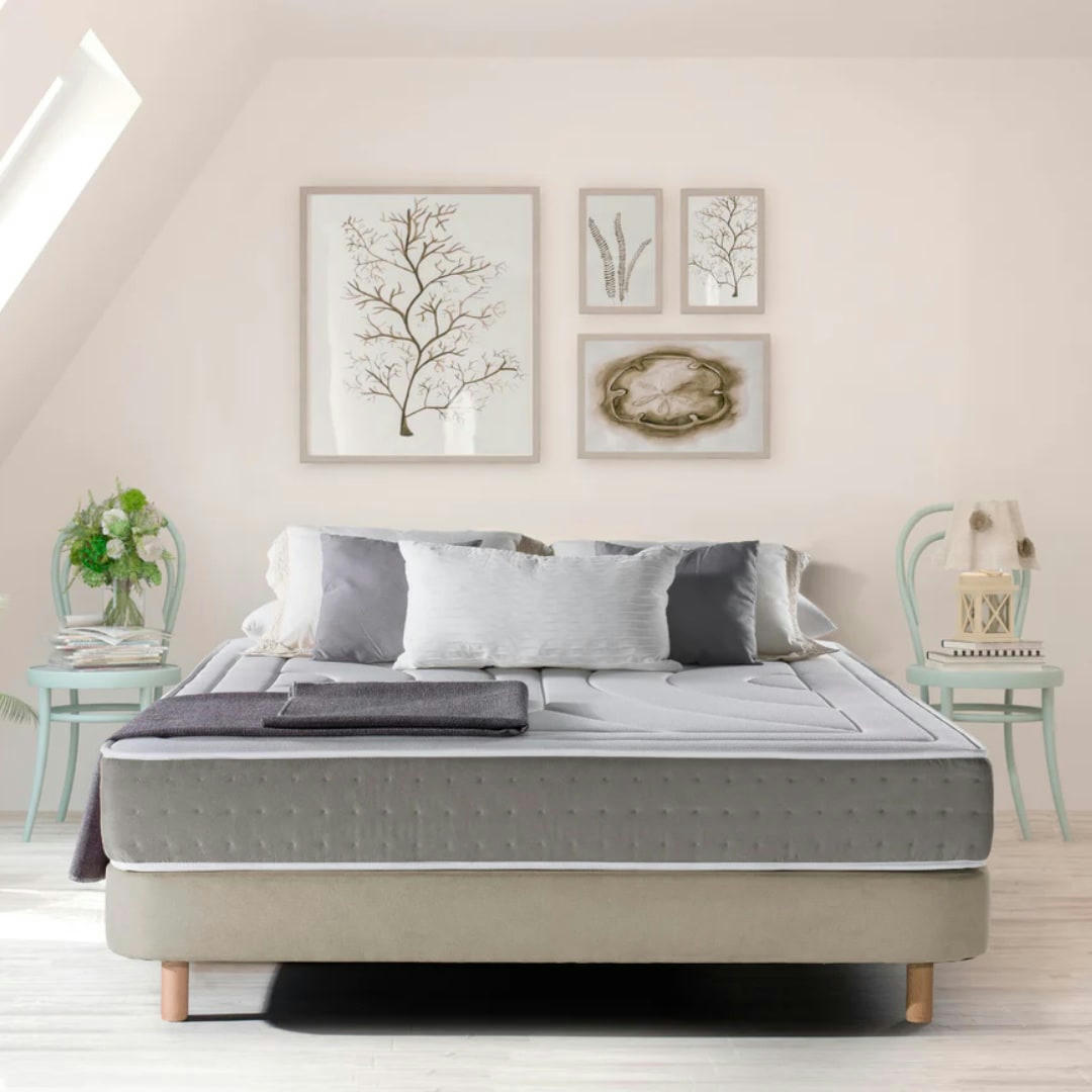 LOUZEN - Matelas mousse à mémoire de forme 24 cm105X190