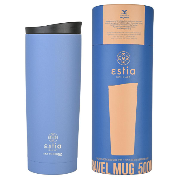 Kubek termiczny 500 ml Denim Blue stalowy niebieski