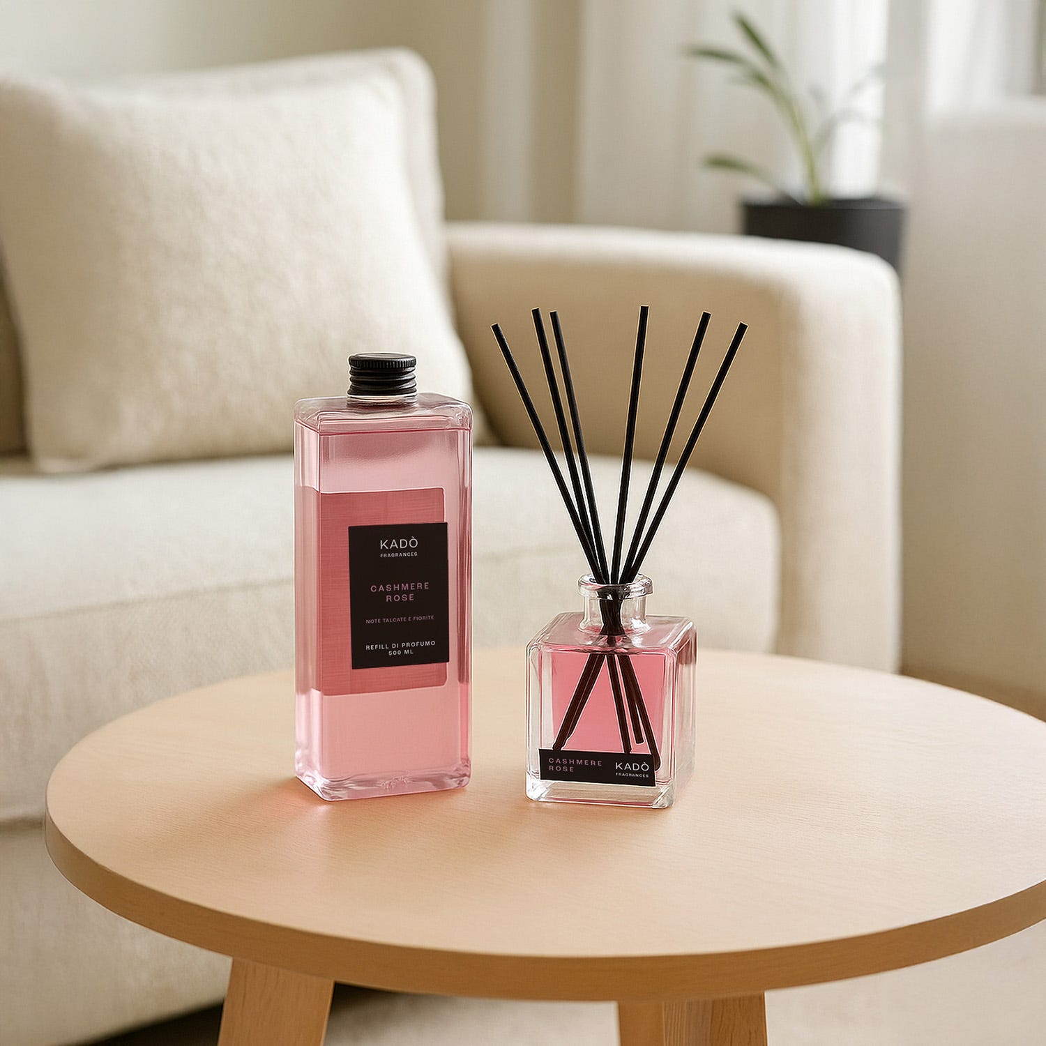 Diffusore ambiente Cashmere Rose 500 ml Kadò Fragrances