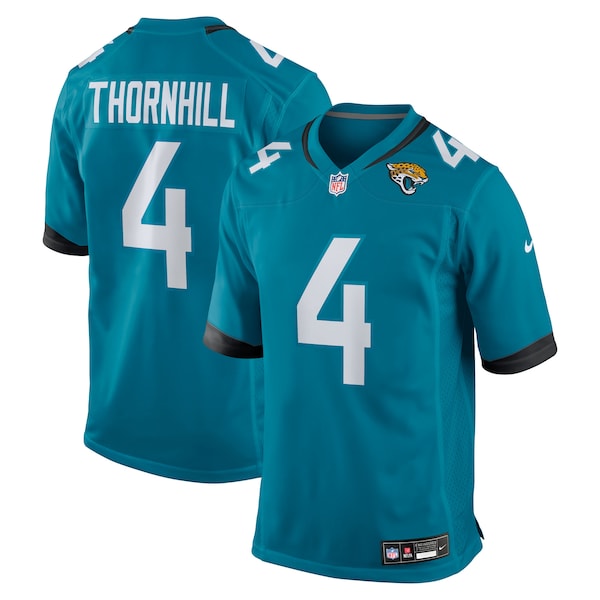 Juan Thornhill Jacksonville Jaguars Nike Team Game Jersey -  Teal