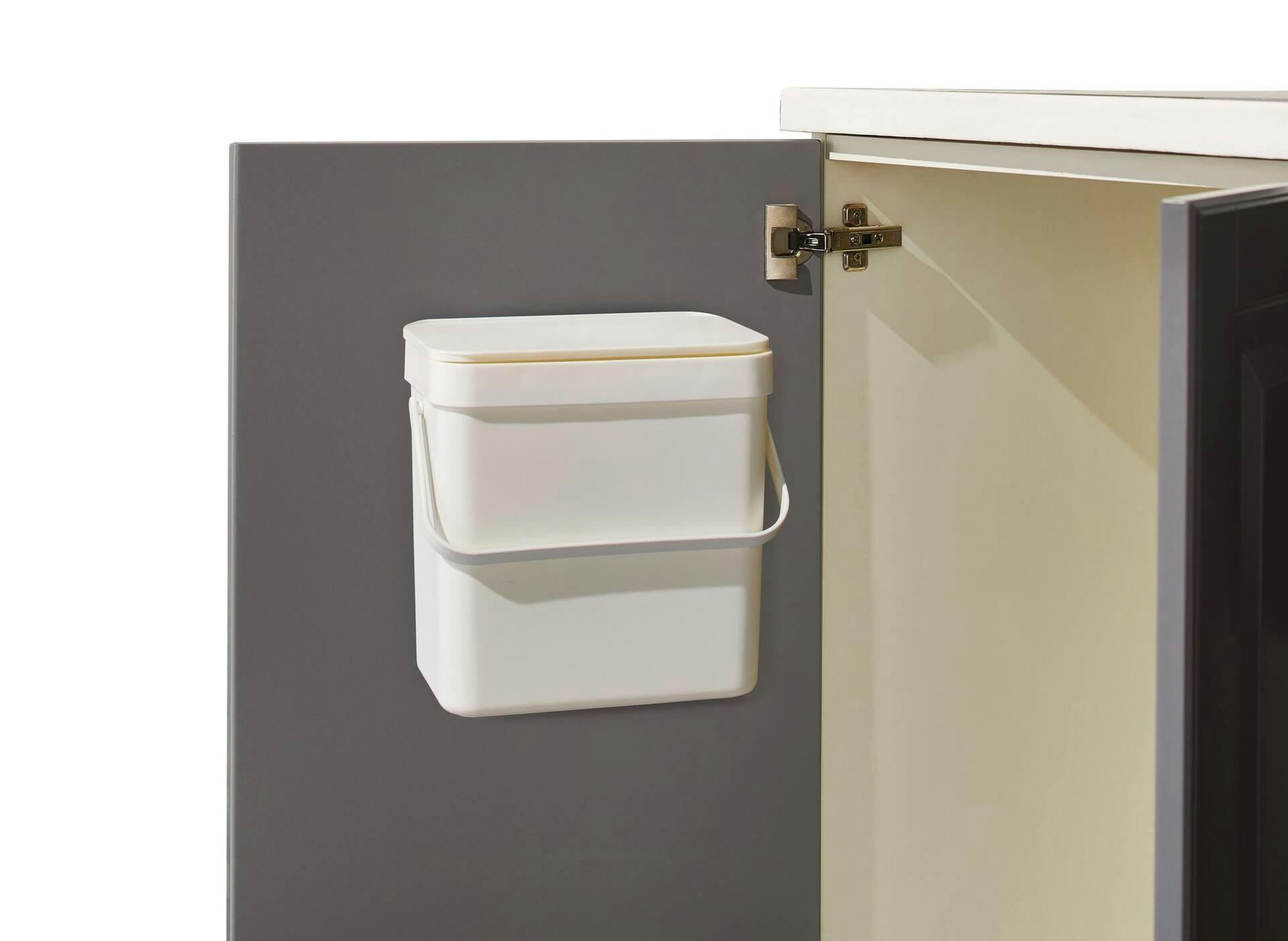 type A Over-the-Door Multipurpose Organic Waste Bin, 7-L