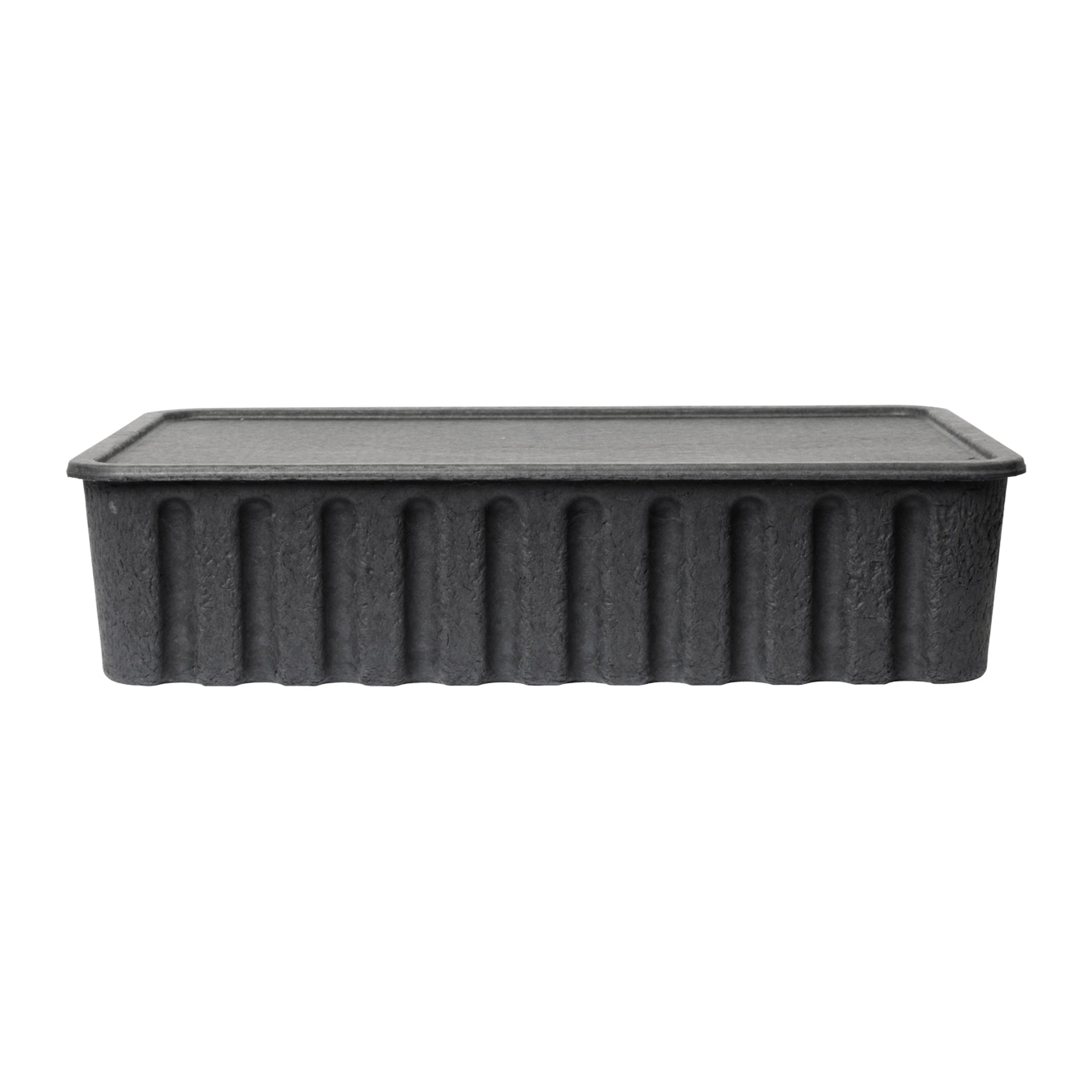 Ferm Living Paper Pulp Opbergdoos EL - Charcoal