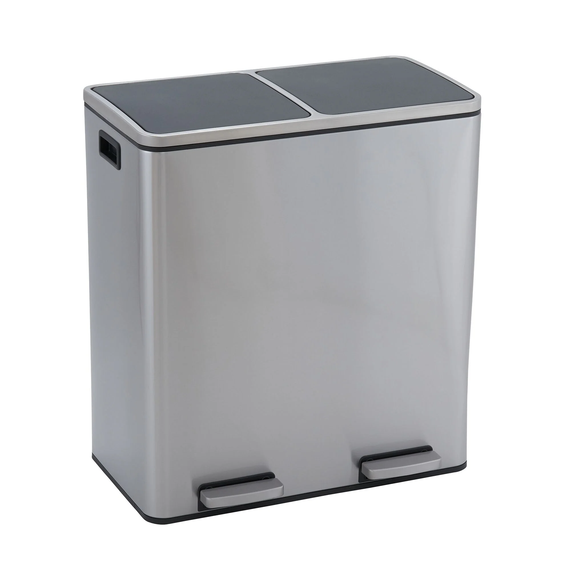 Household Essentials Dual Compartment Trash Can
