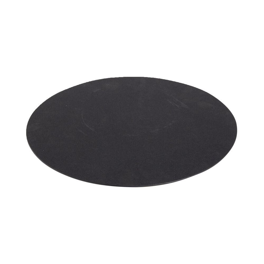 Set de table rond noir à paillettes Ø33cm