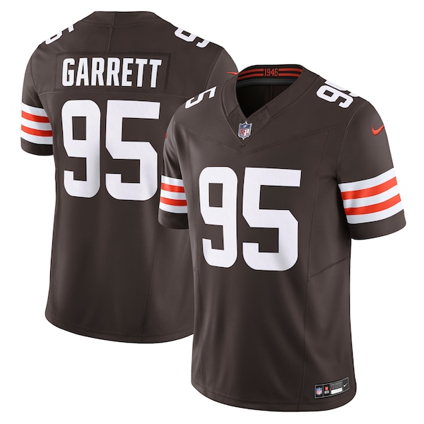 Myles Garrett Cleveland Browns Nike Team Vapor F.U.S.E. Limited Jersey - Brown/White