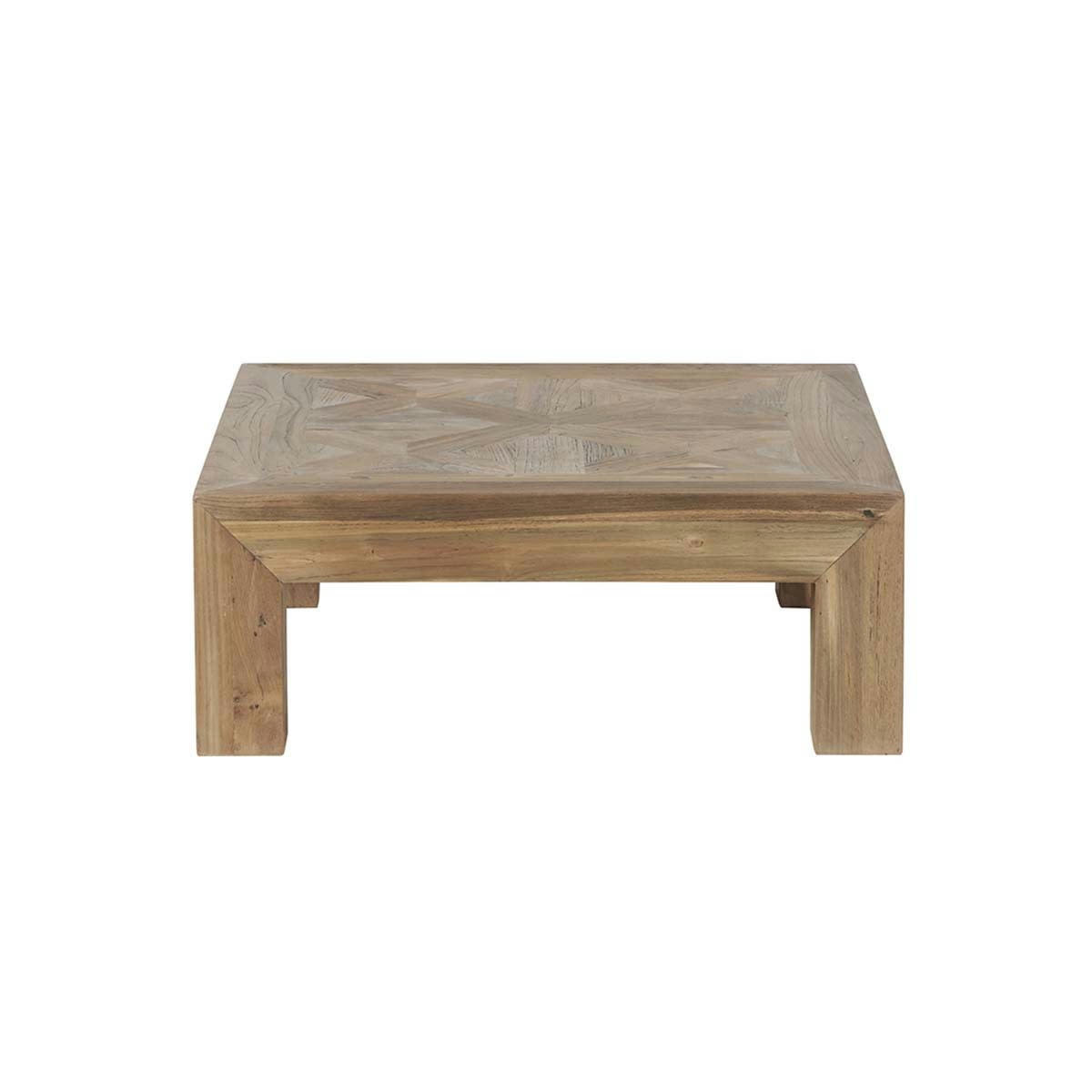 CARGO - Table basse en teck recyclé massif
