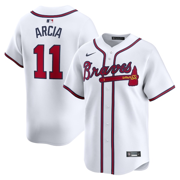 Orlando Arcia Atlanta Braves Nike Home Limited Player Jersey - White