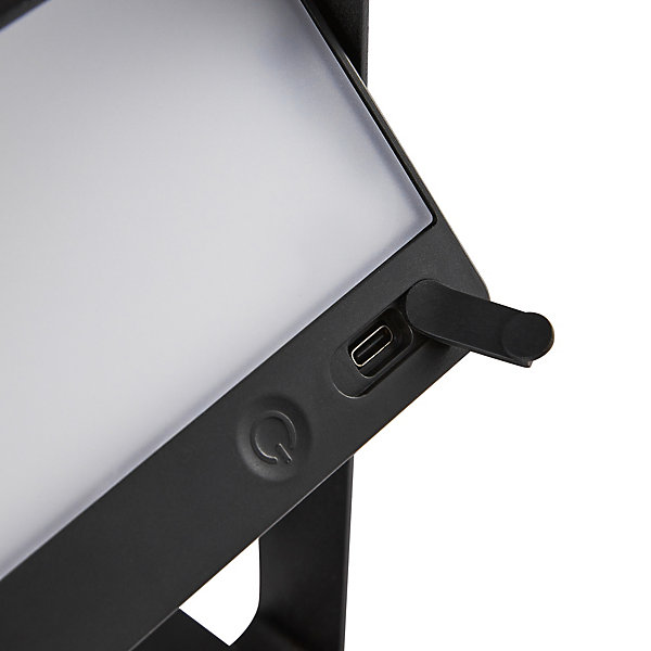 Luminaire nomade Solaire SAULIO Solar Aluminium Noir, H.23.6 - IP44 - LED Module /Nordlux Extérieur