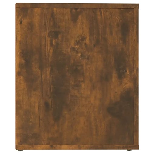 NNEVL Bedside Cabinets 2 pcs Smoked Oak 50x39x47 cm